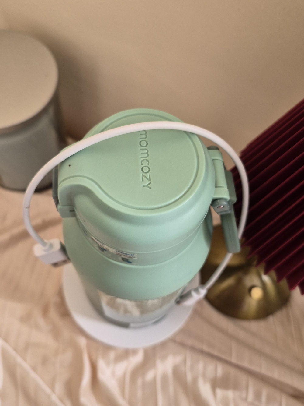 Sage Green Portable Humidifier Bottle - Picture 5 of 14